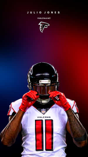 Atlanta Falcons Star Wide Receiver Julio Jones Wallpaper