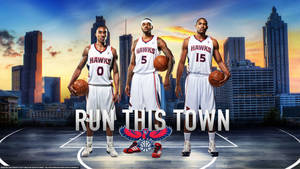 Atlanta Hawks 2012 Roster Stars Wallpaper