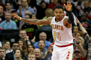 Atlanta Hawks Kent Bazemore Wallpaper