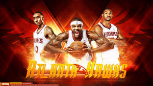 Atlanta Hawks Three Stars Wallpaper