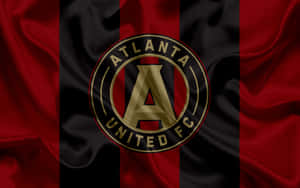 Atlanta United Fc American Professional Soccer Club Flag Wallpaper