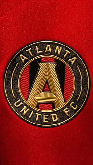 Atlanta United Fc Soccer Club In Red Wallpaper