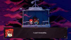 Atmospheric Adventure - Celeste Pixel Game Art Wallpaper