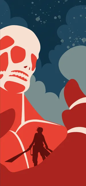 Attackon Titan Aesthetic Standoff Wallpaper