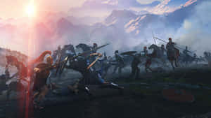 Attila Total War Battle Mountains Wallpaper