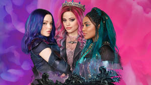 Audrey And Friends Descendants Wallpaper