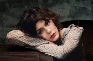 Audrey Tautou Exuding Class In Monochrome Photoshoot Wallpaper