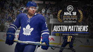 Auston Matthews Nhl 18 Wallpaper