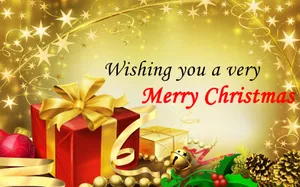 Australian Christmas Greeting Poster Wallpaper