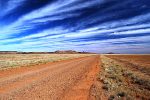 Australian Outback Dirt Road Wallpaper