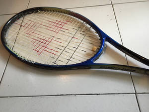 Autographed Tennis Racket By Michael Stich Wallpaper