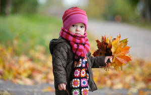 Autumn Leaves Of Baby Love Wallpaper