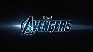 Avengers Simple Lettering Desktop Wallpaper
