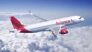Avianca Airline Airbus A320 Above Clouds Wallpaper