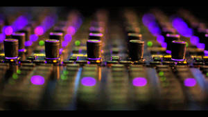 Avid Audio Mixer Dials Wallpaper