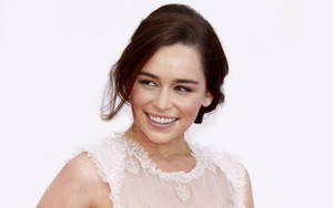 Award-winning Actress Emilia Clarke Wallpaper