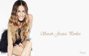 Award-winning Actress Sarah Jessica Parker Looking Elegant In A Photoshoot Wallpaper