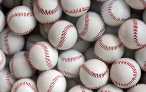 Awesome Baseball Clumped Wallpaper