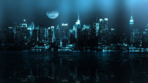 Awesome Hd City At Night Wallpaper