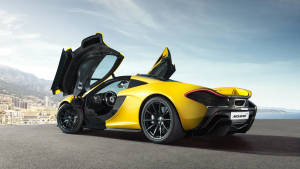 Awesome Mclaren Spyder Doors Wallpaper