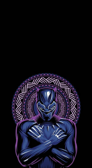 Awesome Wakanda Forever Pose Wallpaper