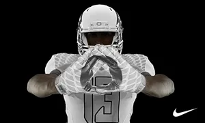 Awesome White Football Player Wallpaper