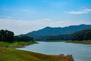 Azerbaijan River Landscape Wallpaper