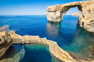 Azure Window Malta Wallpaper