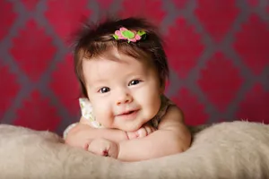 Baby Love Flower Clip Wallpaper