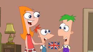 Baby Phineas And Ferb With Candace Wallpaper