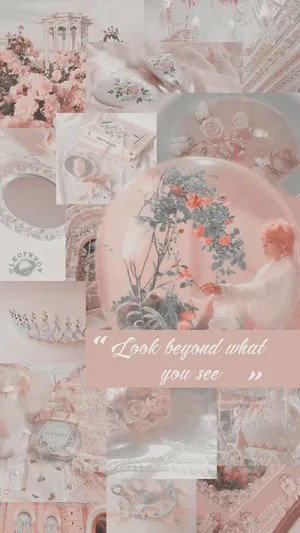 Baby Pink Chanel Aesthetic Wallpaper