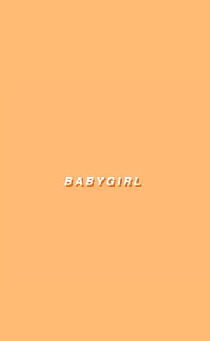 Babygirl Pastel Aesthetic Wallpaper