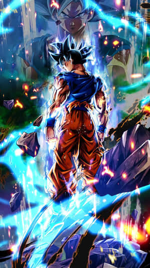 Back Side Dragon Ball Goku Ultra Instinct Wallpaper