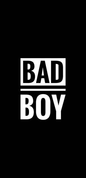 Bad Boy Samsung Black Wallpaper