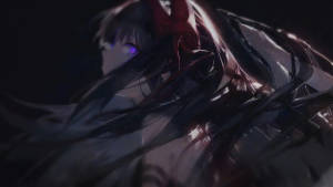 Badass Blue-eyed Girl - Homura Akemi Wallpaper