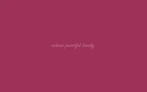 Baddie Beauty Quote Wallpaper