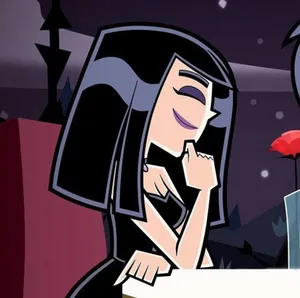 Baddie Cartoon Girl Sam On A Date Wallpaper