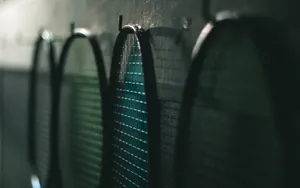 Badminton Rackets On Wall Wallpaper