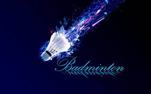 Badminton Stylized Prism Shuttlecock Wallpaper