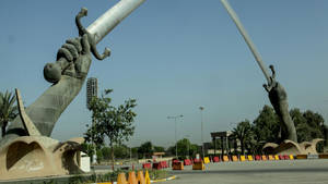 Baghdad Victory Arch Wallpaper