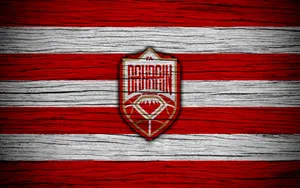 Bahrain Striped Logo Wallpaper