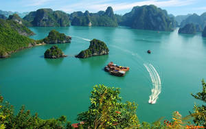 Bai Tu Long Bay Vietnam Wallpaper