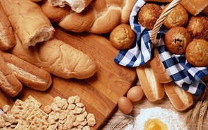 Bakery Bread Shot Wallpaper