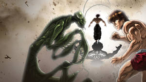 Baki Hd Praying Mantis Wallpaper