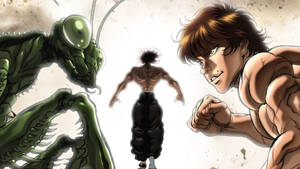 Baki Hd Versus Mantis Wallpaper