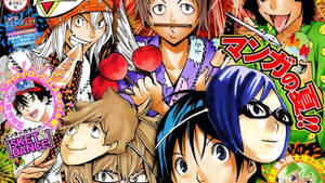 Bakuman In Collage Art Wallpaper