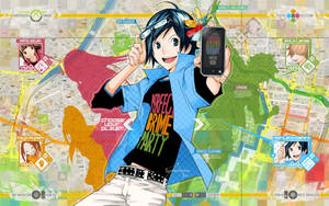 Bakuman Moritaka Mashiro And Map Wallpaper