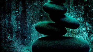 Balanced Symbolic Stack Of Stones Wallpaper