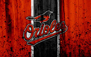 Baltimore Orioles Grunge Stone Wallpaper