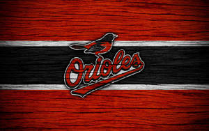 Baltimore Orioles Redwood Design Wallpaper